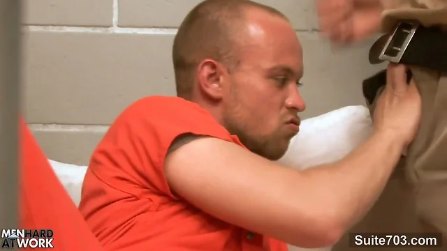 Hottie gays fucking in the prison