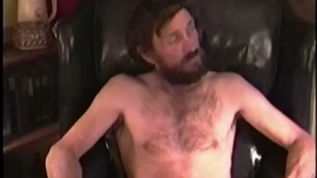 Hairy Redneck Amateur Jacks Off and Shoots His Load