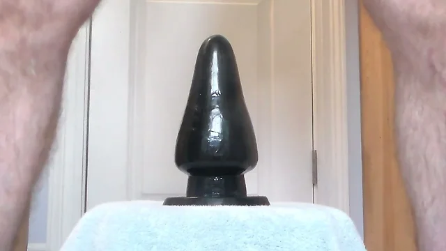 5 inch diameter ass filler butt plug...extreme penetration