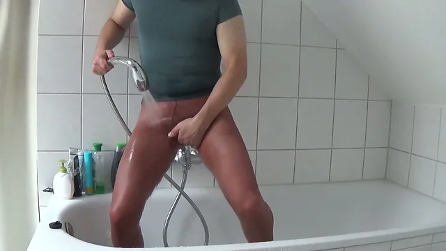Pantyhose Shower
