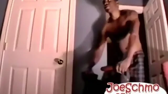 Ebony Joe gets hig colossal ebony cock sucked by a white dude
