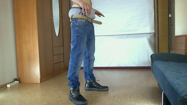 Blue Jeans Playtime: Sexy Boy`s Fetish