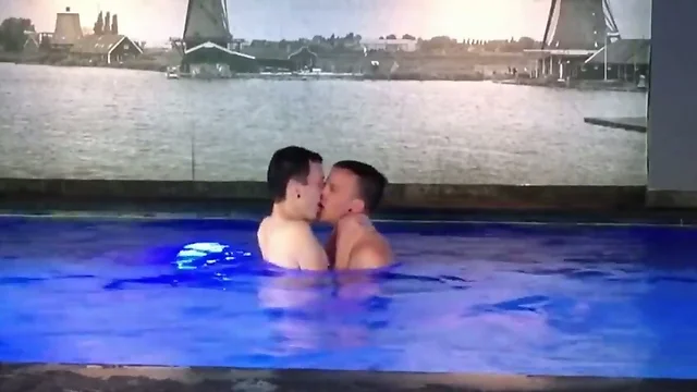 gay couple took their camera on vacation