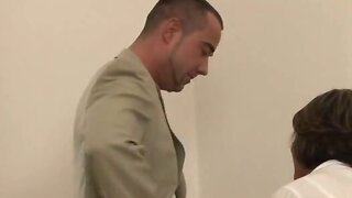Bisexul Office Workers Fuck Each Other