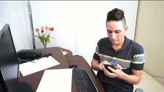 Lustful Gay Latinos Fuck in the Office