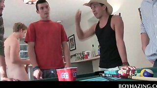 Hot ass college boys hazed by the fraternity