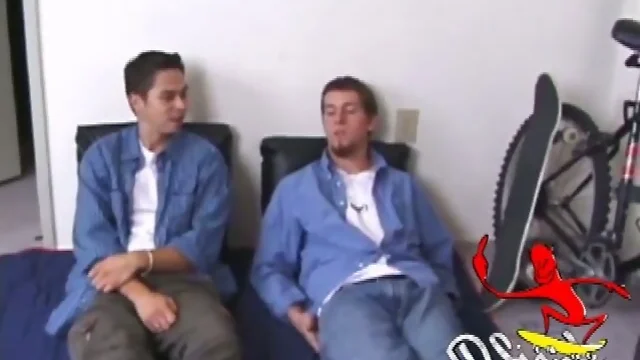 Young Adam and Anthony Suck Cock