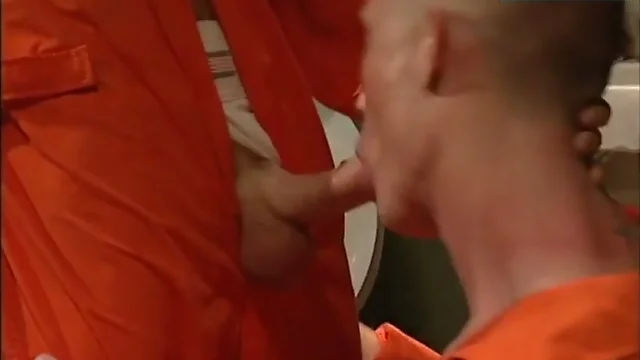 GAY GROUP FUCK IN PRISON