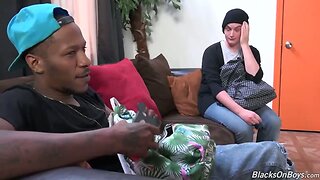 Jessy Russel Learns To Take A Black Cock In The Ass