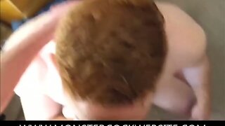 Hot Muscle Ginger Suck, Fuck And Cum