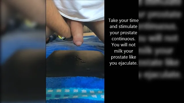 How to milk your prostate