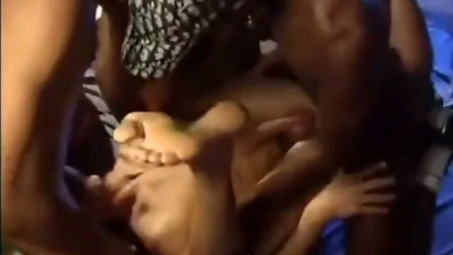 White Boy Bottom Takes a Gang Bang, Filling His Bottom with Cock and Cum!