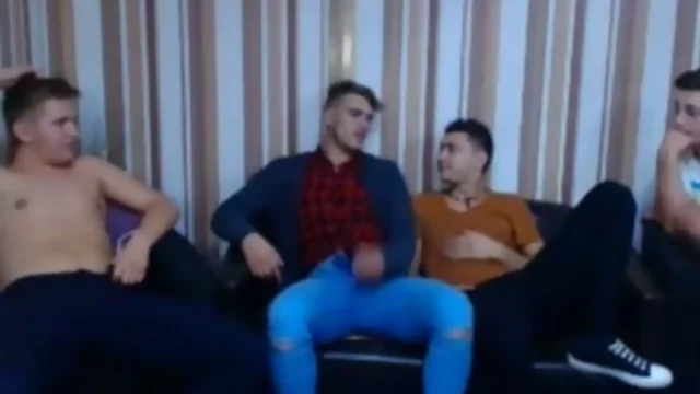 Appealing Romanian Guys Sperm On Cam
