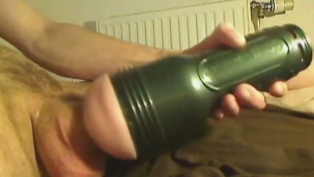 Playing with my Fleshlight