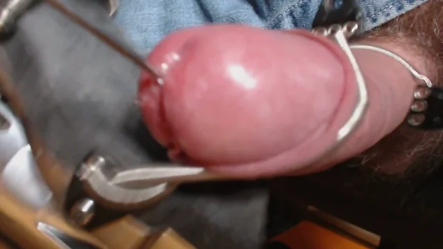 rosebud sounding (grade 12) with cumming in my urethra