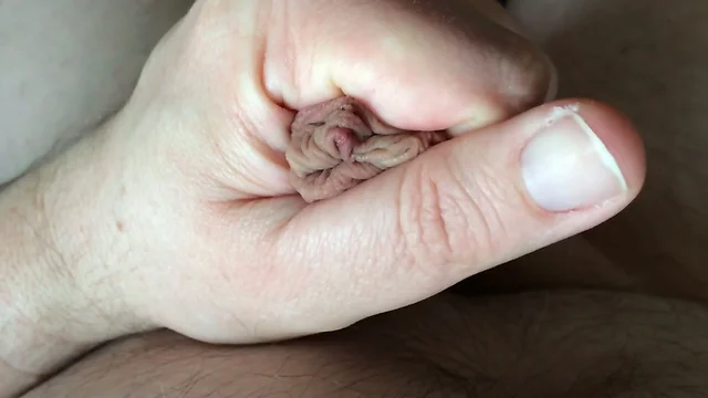 Fun with my uncut cock and happy ending 11.04.2016