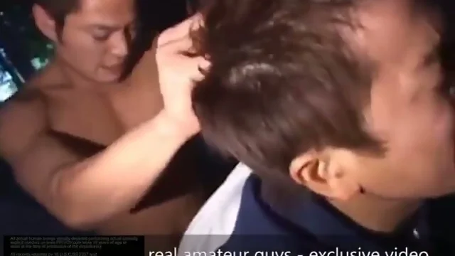 guy cums all over face