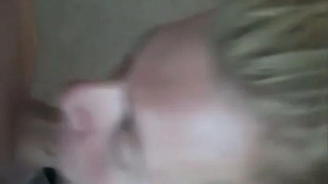 Cumming in the twink's mouth after a nice blowjob
