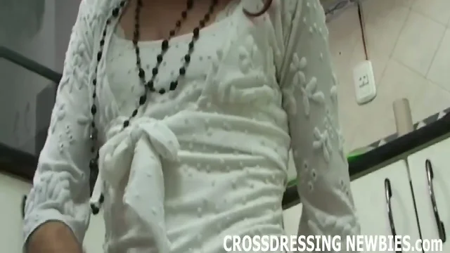 Crossdressing makes my cock diamond hard