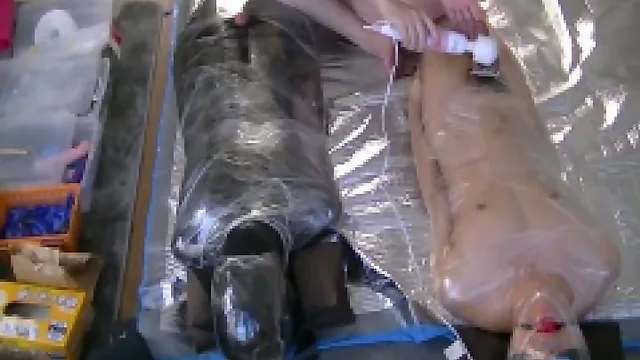 mummification bondage in their 20s Japanese sexual slavery