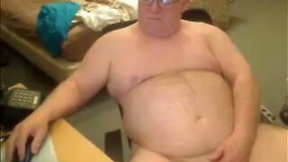 Grandpa`s Hot Show On Cam: Ready to Wow & Cum Hard!