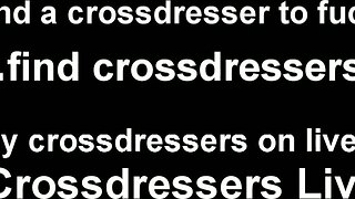 Crossdressing gets my cock so fucking hard