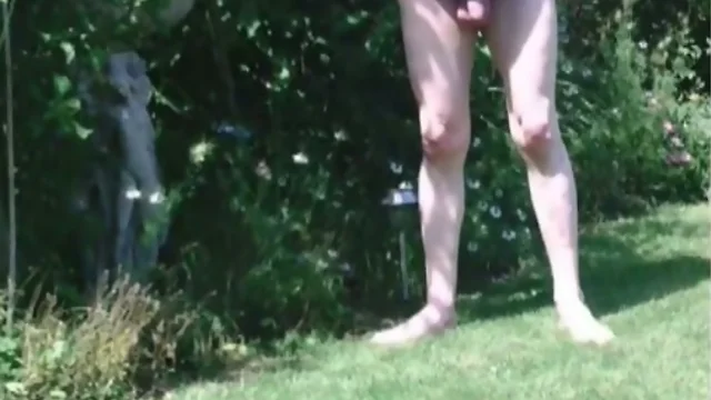 June Garden Grooming: Naked Masturbation Slideshow