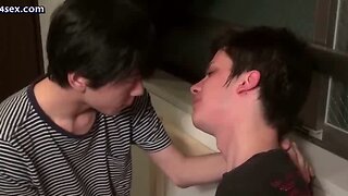 Teen gays with massive dicks fucking