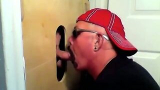 Double the Fun: Two Buddies Get Serviced at Jim`s Gloryhole