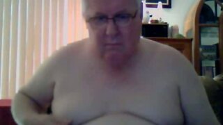 Ready for Action: Sexy Grandpa Cums On Cam!