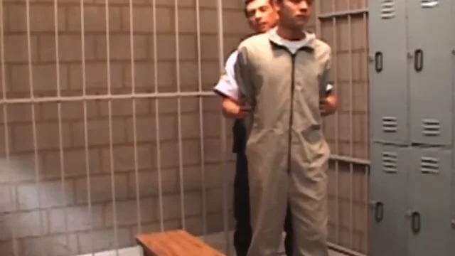 Latino Prisoner Sripped and Fucked