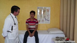 Doctor Tickles` Kinky Tickle Therapy: Intense Twink Session with a Young Asian Patient