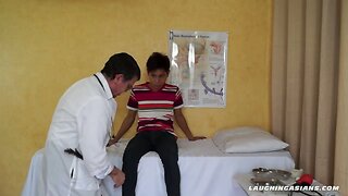 Doctor Tickles` Kinky Tickle Therapy: Intense Twink Session with a Young Asian Patient