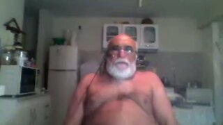 Hot Grandpa Cums All Over Cam - His Experience & Wit On Show!