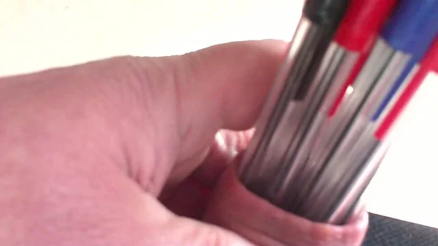 Foreskin with 16 pens - latest video