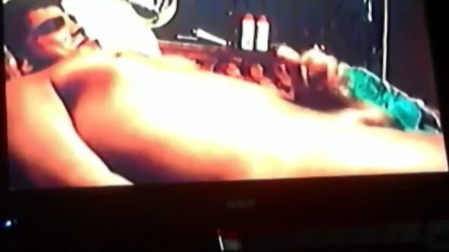 jacking off in 2001 cum shot at 4 minutes 40 seconds