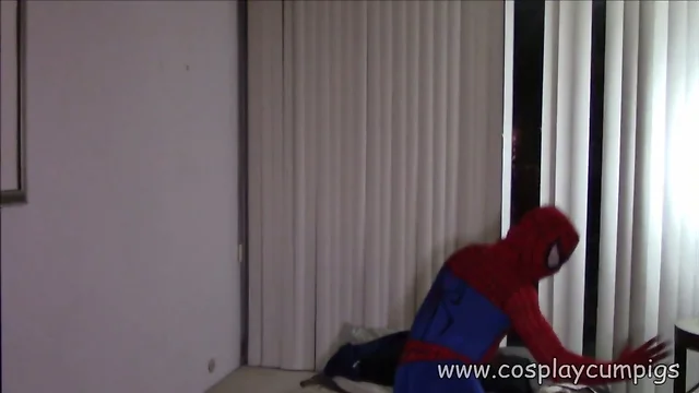 Drowning in Web - a Gay XXX DeadPool Spider-Man  parody