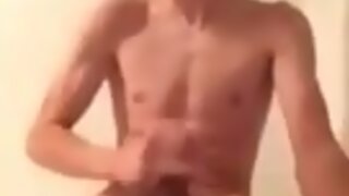 Gay twink piss and jizz