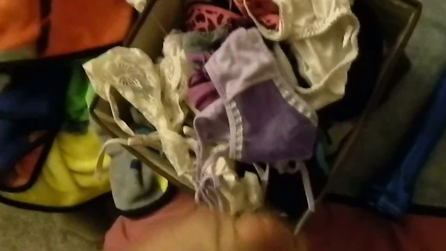 Me Playing with my uncle's wife's panties