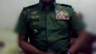 Hot moustache army officer daddy in Uniform part 5