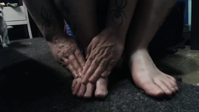 xmas eve featuring adam's feet