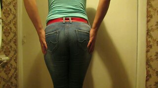 Gay in tight jeans