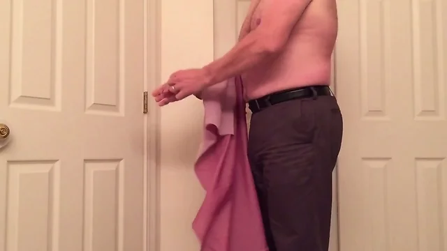 Stripping After a Day At The Office