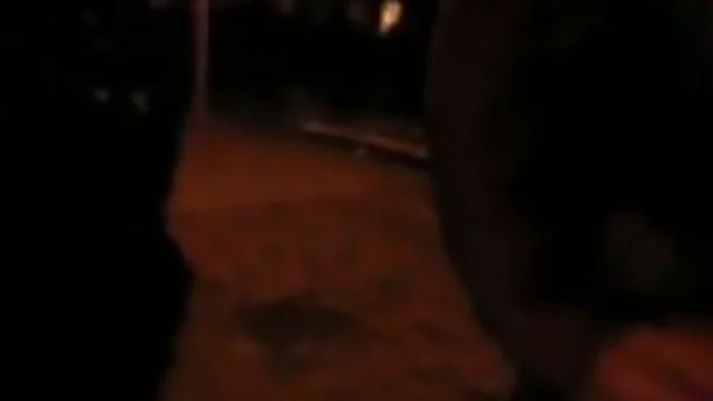 Me pissing outdoors at night as 18 yo twink