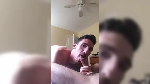 Sucking off a straight guy