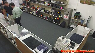 Cocksucking straighty punished by pawnbrokers