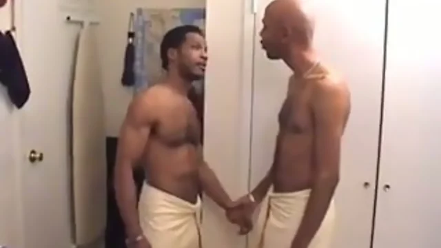 Two sexy chocolate dudes