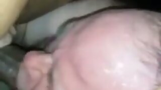 Suckubus sucking and swallow a black cock