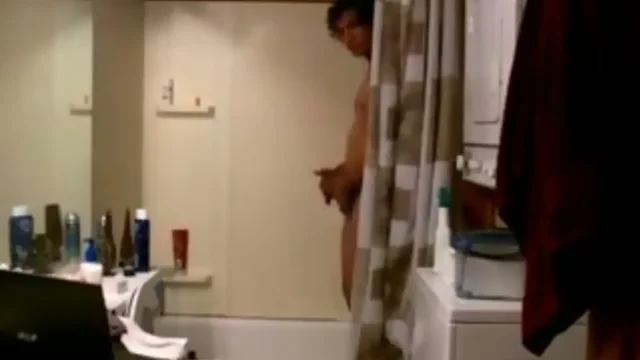 Indian teenage shower