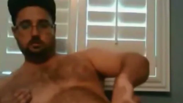 Handsome college bear with nice body and good cock